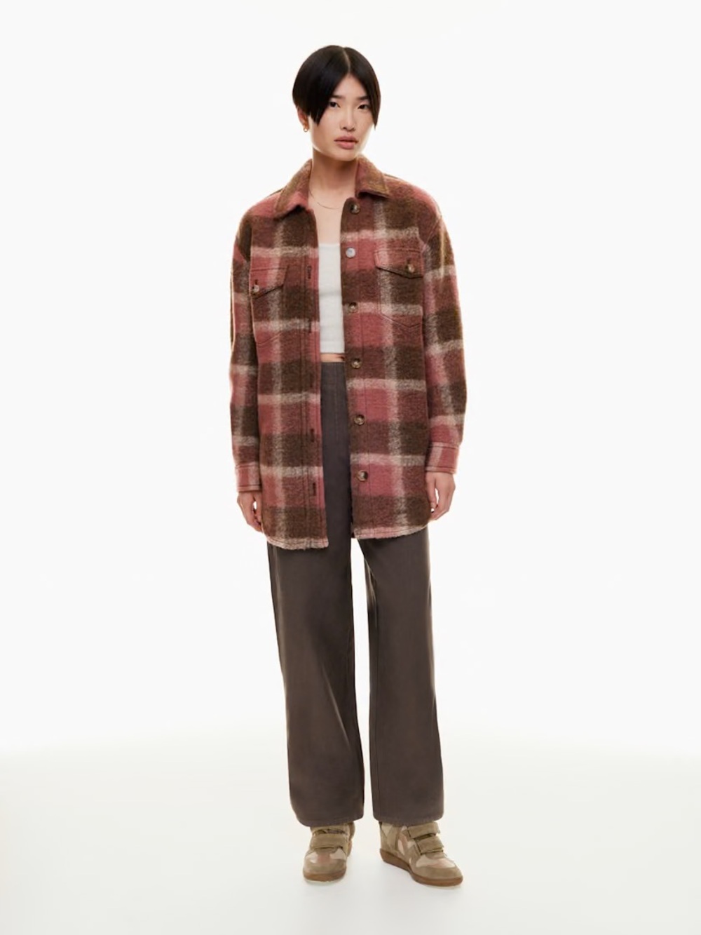 ARITZIA Wilfred Free The Ganna Shirt Jacket